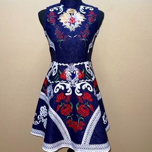 SHEIN A Line Art Deco Dress